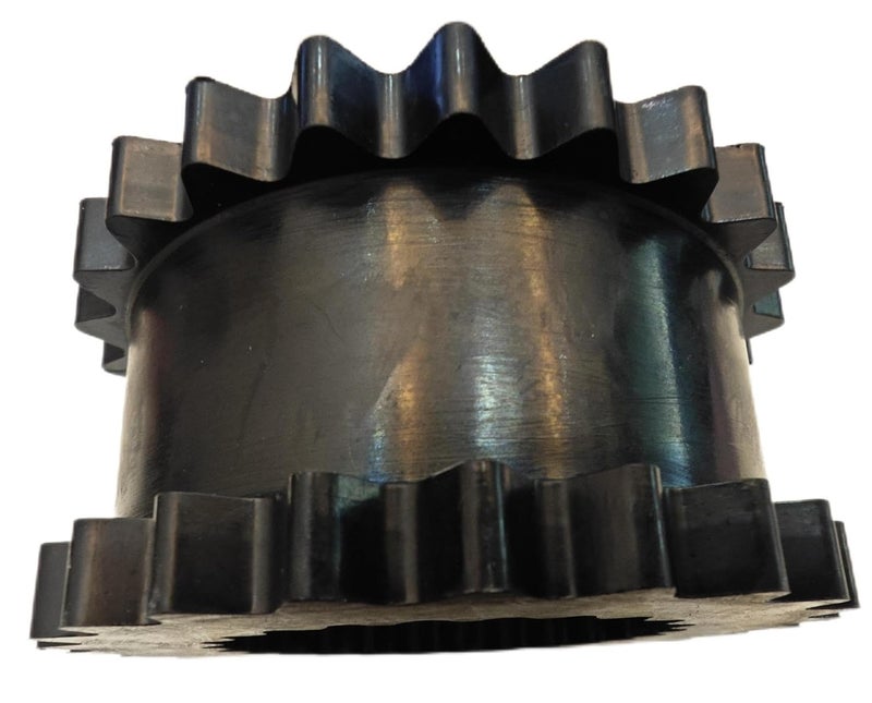 Zpcia 5JE Coupling Sleeve Elastomer S-Flex Sure Flex, 2.94" OD, 1.73'' ID,1.56" Height, 240 in-lbs Torque,Solid Design - Image 1